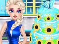 Frozen Fever Cake Cooking Game Online Cooking Game