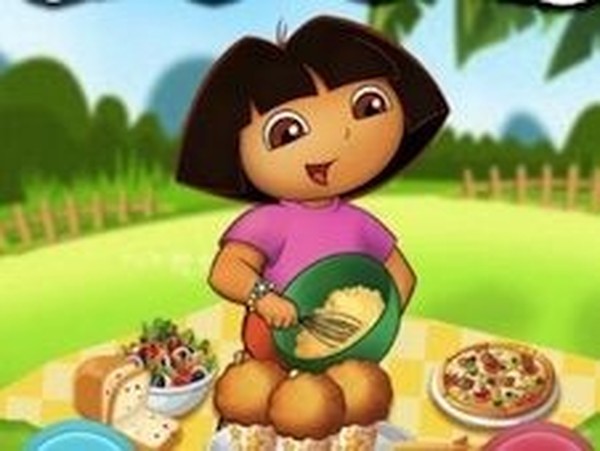 Dora Yummy Cupcake Online Cooking Game