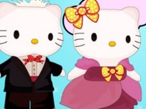 Hello Kitty Wedding Doll House Decorating Game