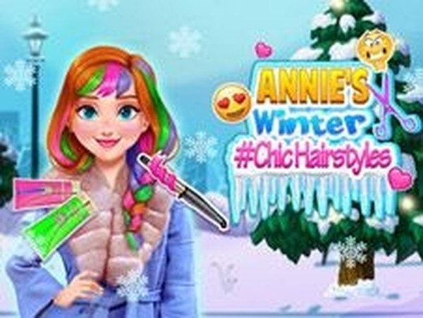 Annie's Winter Chic Hairstyles Online Game