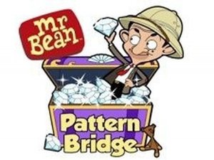 Mr Bean Pattern Bridge Puzzle Online Game