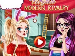 Fairytale Modern Rivalry: Dress Up and Decorate Online Game