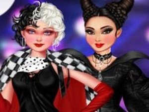 Princesses Villain Party Crashers Dress Up Game