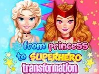 From Princess To Superhero Transformation Makeover Game - Dress Up Game