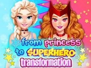 From Princess To Superhero Transformation Makeover Game