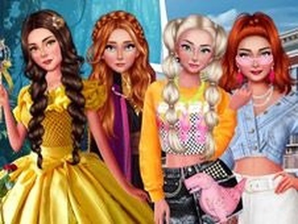 Princess Chronicles Past & Present Dress Up Game Online