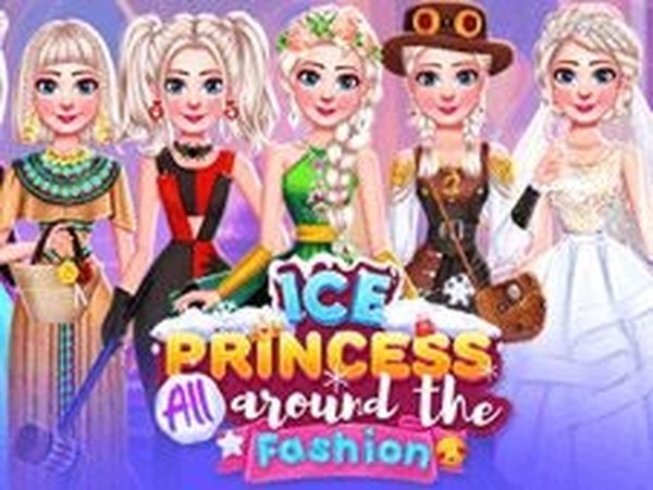 Ice Princess All Around the Fashion Dress Up Game