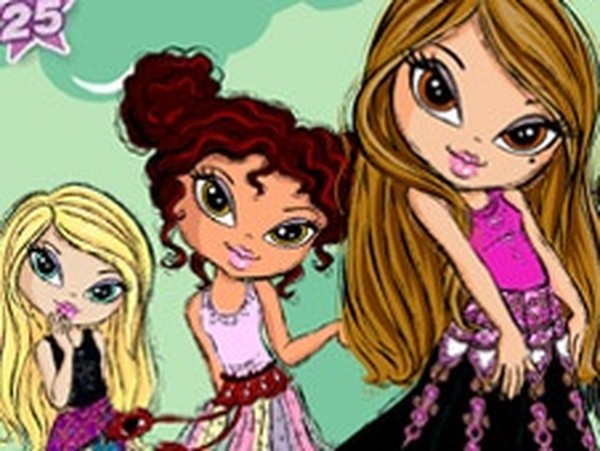 Bratz Kidz Gettin Ready Online Dress Up Game