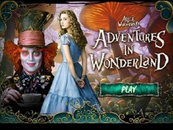 Adventures in Wonderland Online Puzzle Game