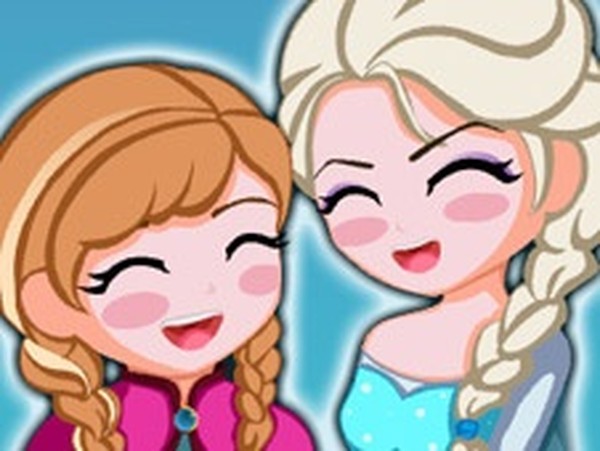 Frozen Anna Save Elsa 2 - Online Co-op Puzzle Game