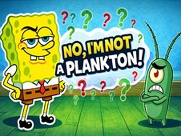 No, I'm not a Plankton - SpongeBob Mystery Puzzle Game Online