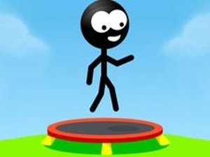 Trampoline Stickman Online Game
