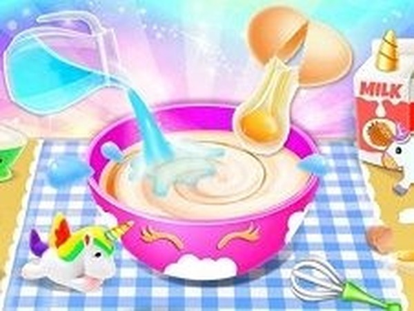 Little Princess Unicorn Cake Make Online Game
