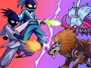 Stick Ninja Survival Run